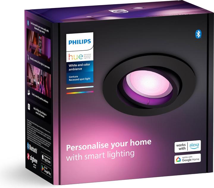 Actual product image Philips White & Colour Ambiance Centura (400 lm, GU10)