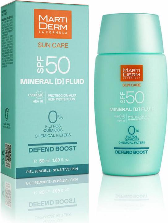 Actual product image Martiderm Spf50 MineralD 50ml (N) (NEW PRODUCT) (Suntan cream, SPF 50, 50 ml)