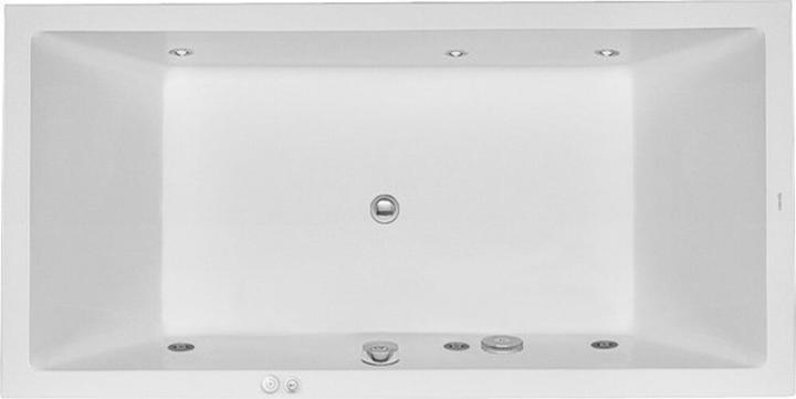Duravit Rechteck-Whirlwanne STARCK 252 l 180x90 we 2 RS Jet-System