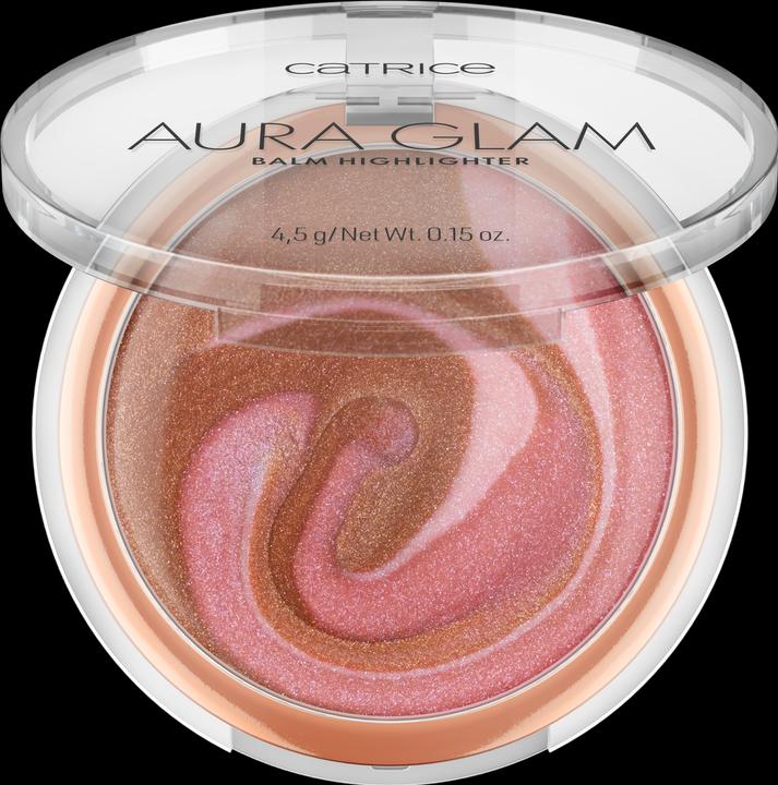 Actual product image Catrice Aura Glam Balm Highlighter A Swirl of Rose (#BA5255 Keep A Juicy Secret, Highlighter)