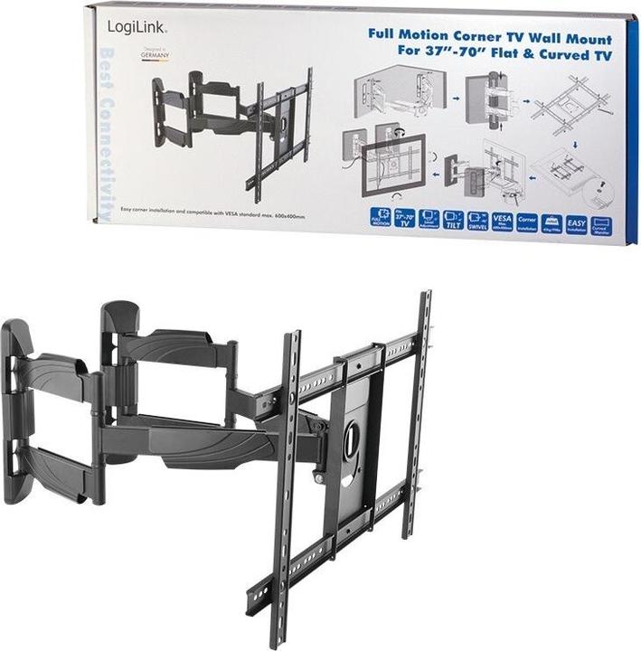 Actual product image LogiLink TV wall mount (Wall, 70", 45 kg)