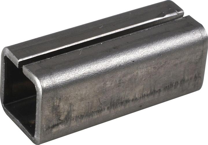 Produktbild Marchesi Ausgleichshülse vierkant (Vierkanthülse) von 6 auf 8,2 mm mit Schlitz Stahl (Türgarnitur)
