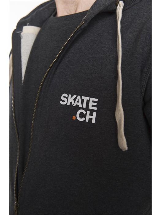 Produktbild Skate.ch Caps Lock Small Zip-Hood (XXL)