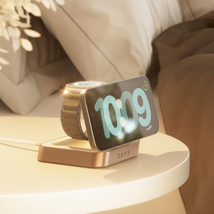 Produktbild Zens 1x 15W Qi2, 1x 5W Apple Watch inkl. Ladegerät (20 W)