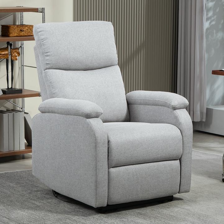Image du produit Homcom Relaxsessel Polyester Grau