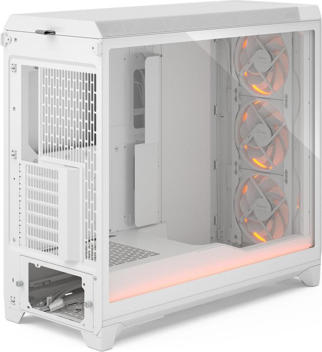 Produktbild Fractal Meshify 3 XL Ambience Pro RGB Clear Tint White (mATX, ATX, SSI EEB, ITX, SSI CEB, EE-ATX)