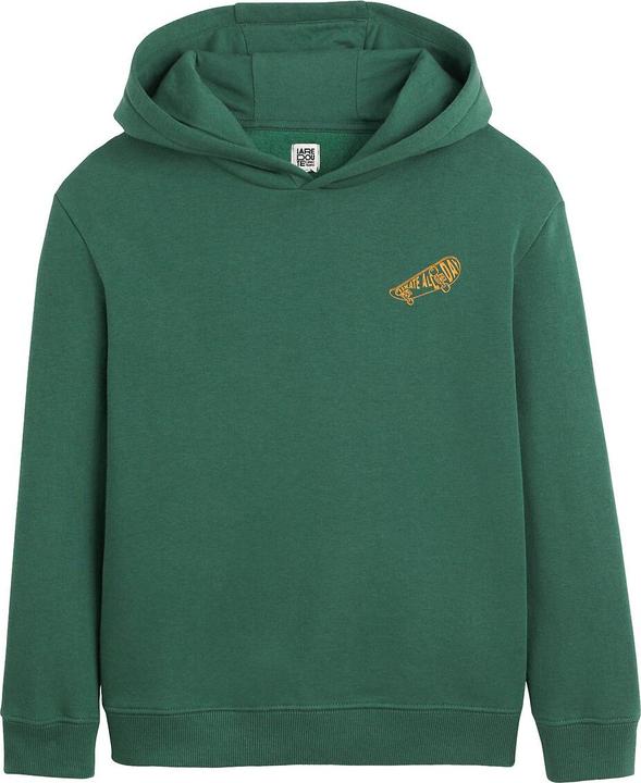 La Redoute Collections Kapuzensweatshirt mit Skater-Motiv vorne