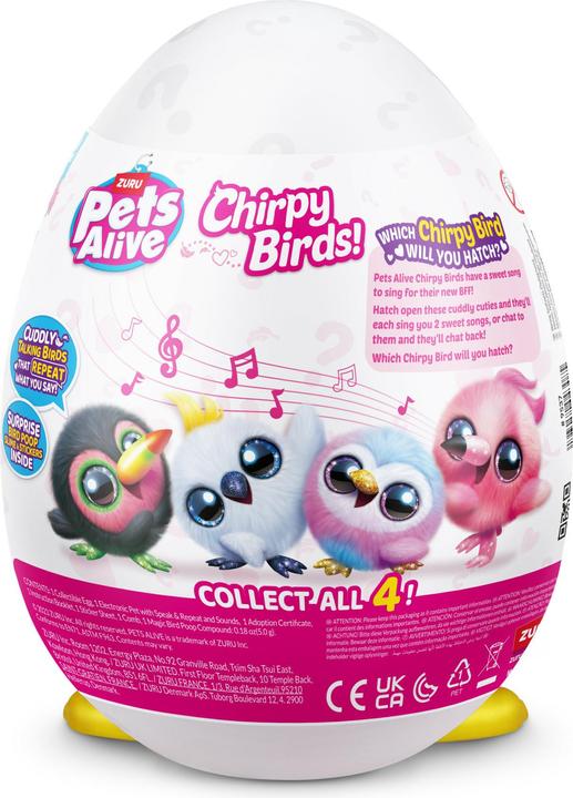 Image du produit Zuru Oiseau qui gazouille (23 cm)