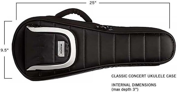 Actual product image mono M80-UC-BLK Ukulele Case (Ukelele)
