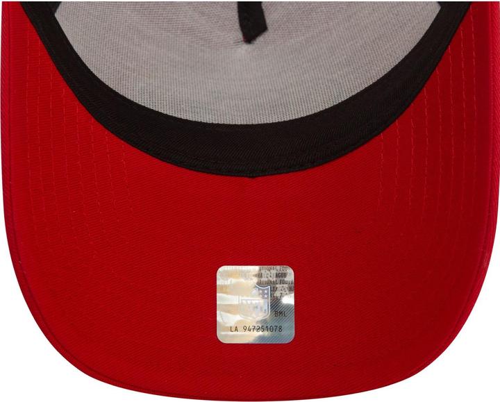 Actual product image New Era E-Frame Trucker Cap - NFL San Francisco 49Ers Red