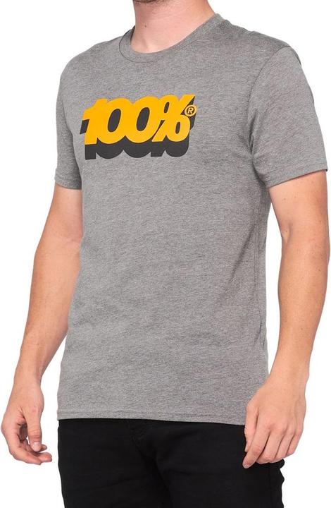 100% Herren R-core T-Shirt, Grau, XL (XL)