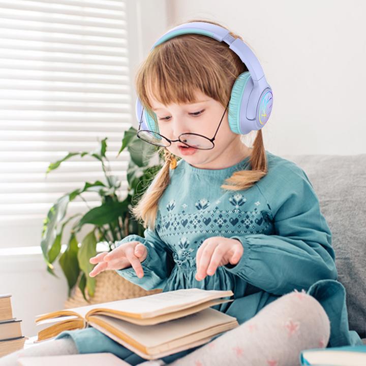 Immagine prodotto Iclever Headphone Kids BT & Cable LED