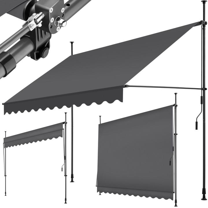Immagine prodotto tectake Tenda da sole a morsetto (3 m)
