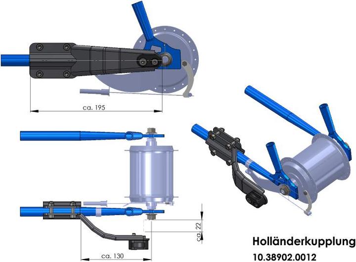 Produktbild Leggero Holländerkupplung