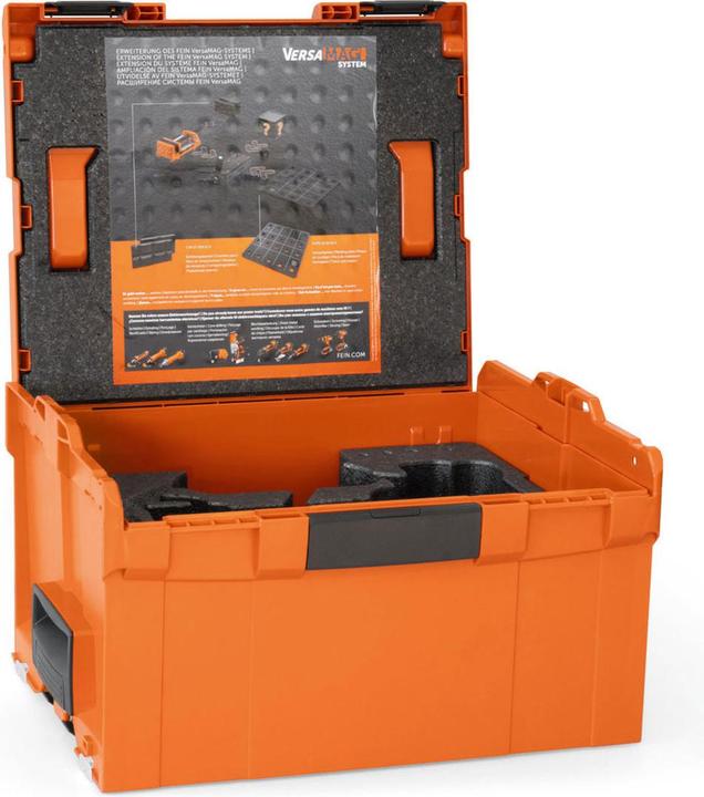 Actual product image Fein L-BOXX tool case 238 with inlay ( VersaMAG), length 35.7 mm, width 44.2 mm, height 25.3 mm