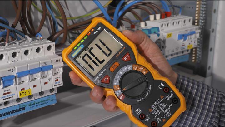 Actual product image Pancontrol PAN 186 - Digital multimeter IP67 (CAT IV 600V, CAT III 1000V)