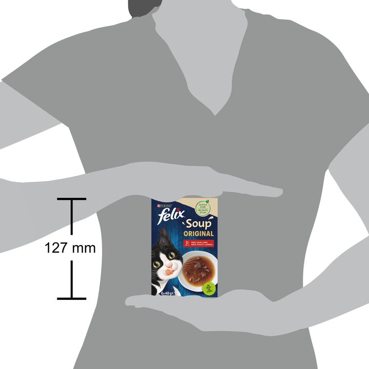 Produktbild Felix Soup Geschmacksvielfalt vom Land (Adult, 6 Stk., 288 g)