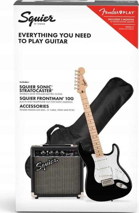 Produktbild Fender Sonic Stratocaster Pack (E-Gitarre, Pappel)