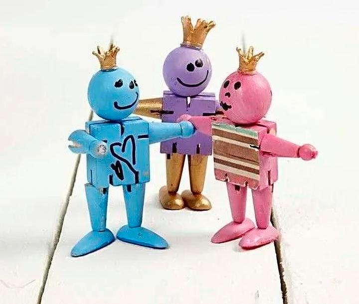 Produktbild Creativ Company Bewegliche Figuren, H 8 cm, 5 Stück