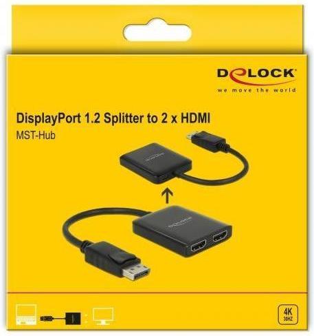 Produktbild Delock DP zu (HDMI, 25 cm)