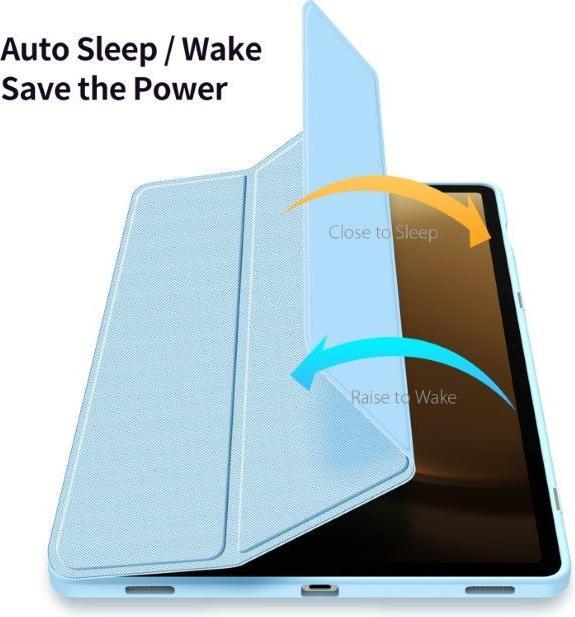 Actual product image Dux Ducis Toby Series Bookcover (Galaxy Tab S9 FE+)