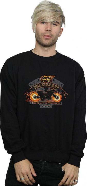 Immagine prodotto Ghost Rider Hell Cycle Club Felpa Uomo (4XL)