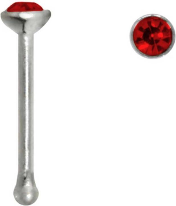 Bijouteria Nasenpiercing (Edelstahl, Kristall)