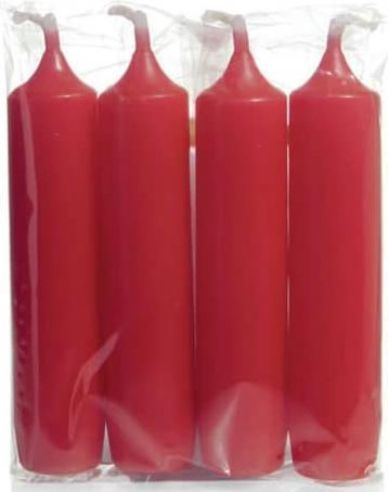 Wiedemann Adventskaars pilaar 110x24mm rood (1 Pcs.)