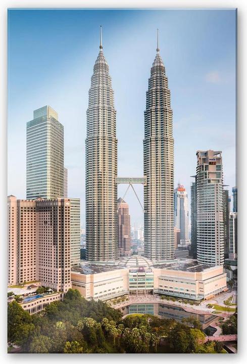 Produktbild Trenddeko Petronas Towers in Kuala Lumpur (100 x 150 cm)