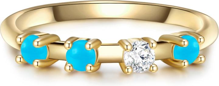 Immagine prodotto Glanzstücke München Donna Argento Sterling Cubic Zirconia Oro Giallo - 31640 (54, 925 Argento)
