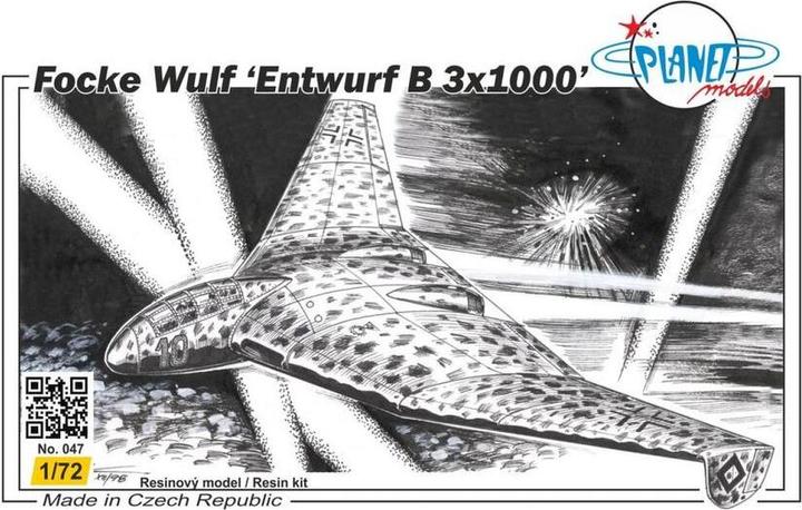 Immagine prodotto Planet Models Bombardiere Fw Entwurf B 3x1000 Delta
