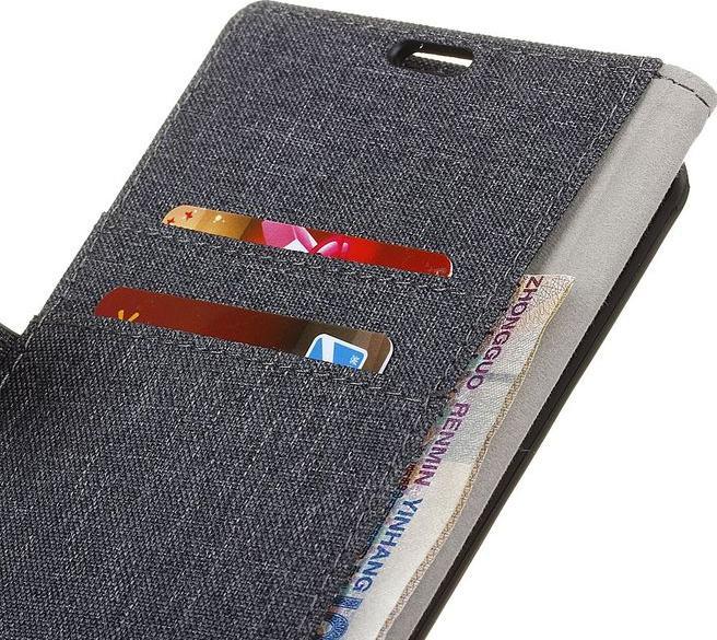 Actual product image MU Classic Leather/fabric cover (Motorola Moto X4)