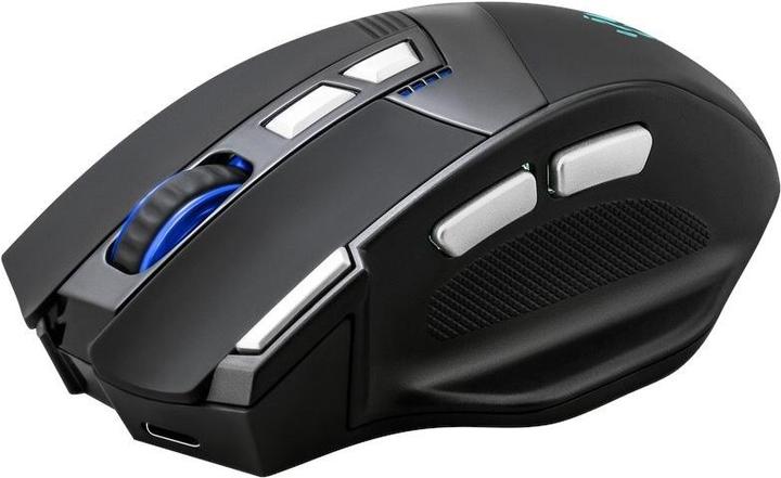 Actual product image Defender Mysz gamingowa bezprzewodowa Knight GM-885 3200DPI 8P Czarna (Wireless)