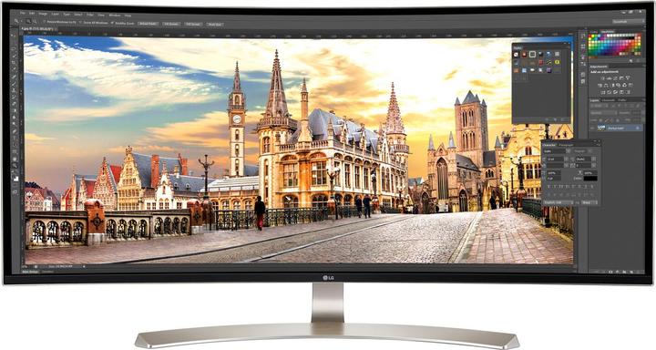 LG 38uc99-W (3840 x 1600 Pixel, 37.50")