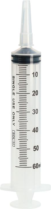 Immagine prodotto Sol-m Siringa senza ago 60ml 3 pezzi con connettore per catetere 30 pezzi