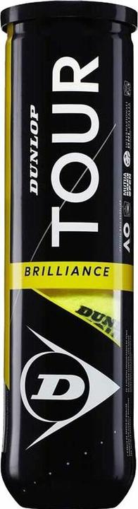 Dunlop Tennis balls TOUR BRILLIANCE 4-tube ITF