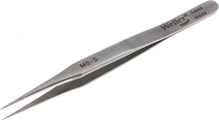 Immagine prodotto Weller Erem Pinzetta in acciaio inossidabile Erem, punta dritta, a punta, 80 mm