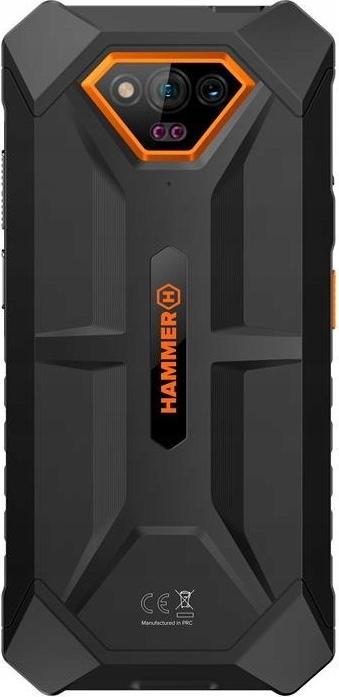 Immagine prodotto Myphone Hammer Iron V LTE 6/64GB pomarańczowy (64 GB, Arancione / Nero, 6.50", 99 Mpx, 4G)