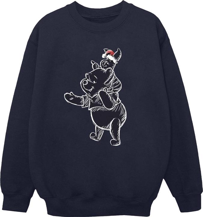Disney Winnie The Pooh Piglet Christmas Sweatshirt (4XL)