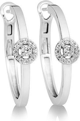 Breuning OHRSCHMUCK - BRILL. 0,44 Ct. H/si (750/18 K Gold)