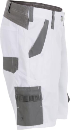 Produktbild Planam Herren Shorts weiss/zink M L (L)