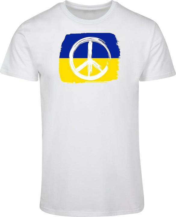 Immagine prodotto Merchcode Peace - Maglietta Basic con bandiera della pace - 161529 (S)
