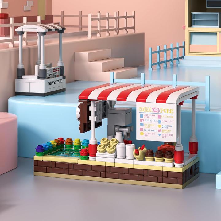 Image du produit Mould King Coffee Shop & kiosque à journaux