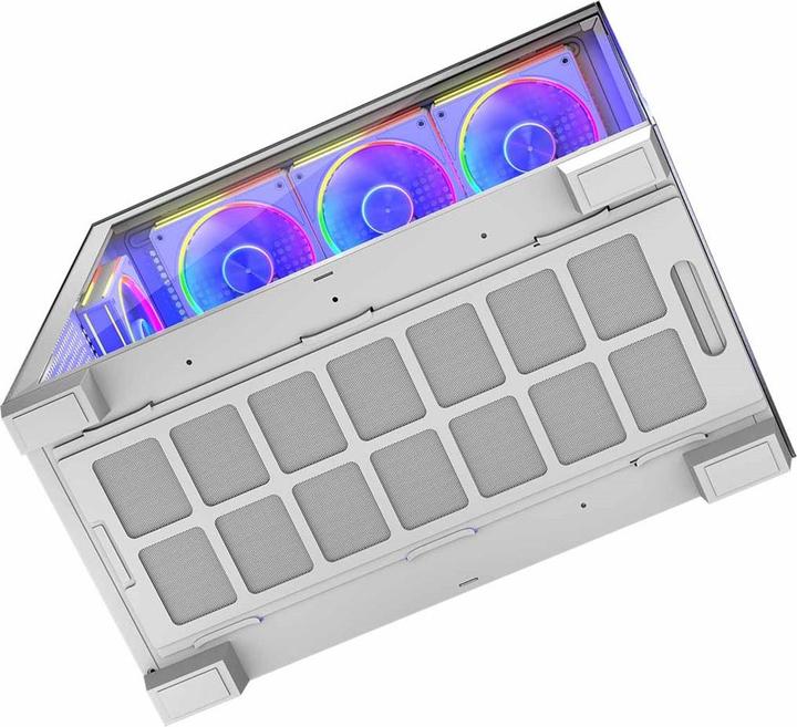 Actual product image Modecom Computergehäuse VOLCANO STELLAR ARGB MIDI 8F (ATX, mATX, Mini-ITX)