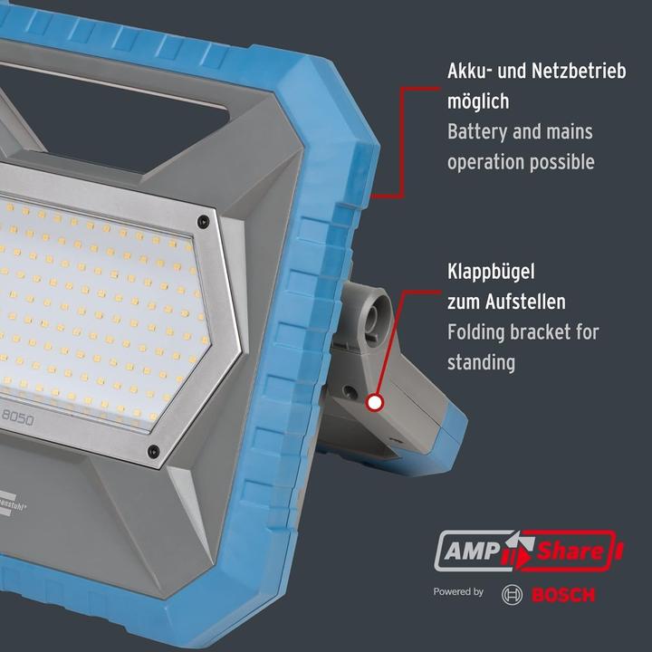 Actual product image Brennenstuhl BS 8050 MH (7900 lm)