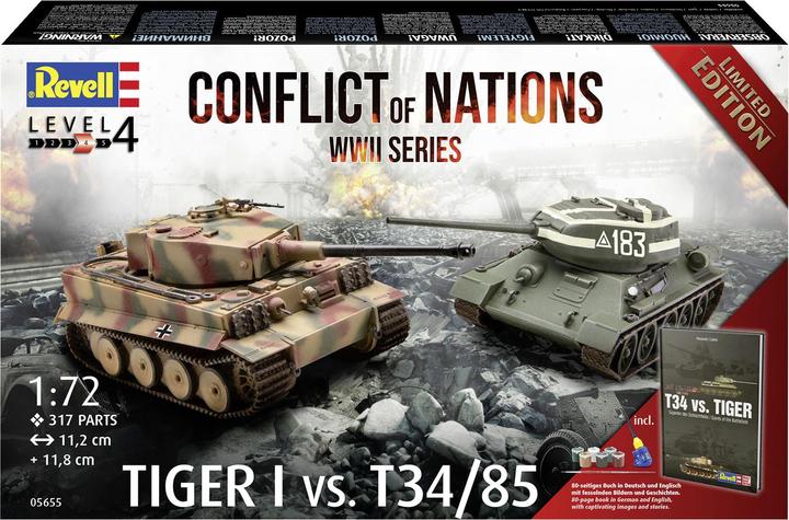 Actual product image Revell Conflict of Nations Series Gift Set