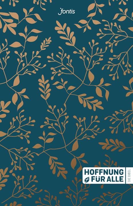 Produktbild Hoffnung für alle. Die Bibel. - "Golden Leaves Edition" (Deutsch, Mitherausgegeben von Biblica, Inc., Herausgegeben von Fontis Verlag Basel, 2021)