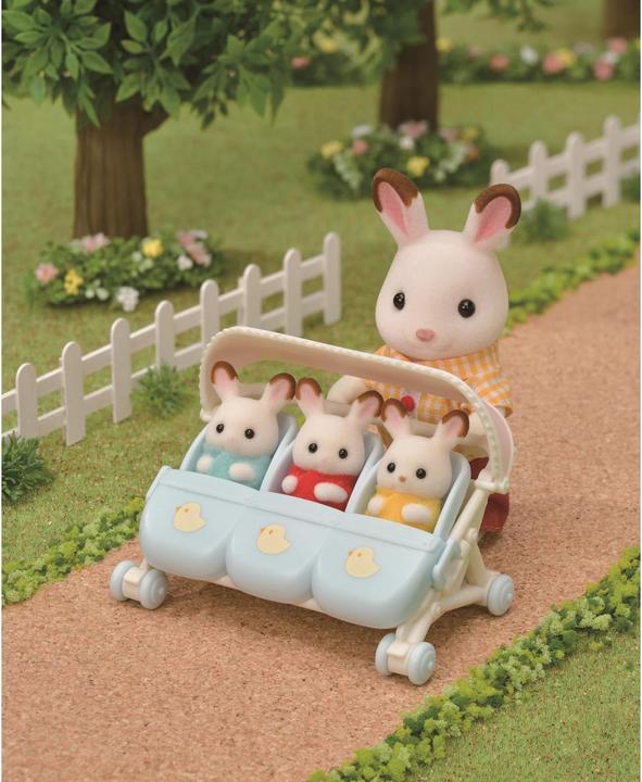 Produktbild Sylvanian Families Triplets Stroller