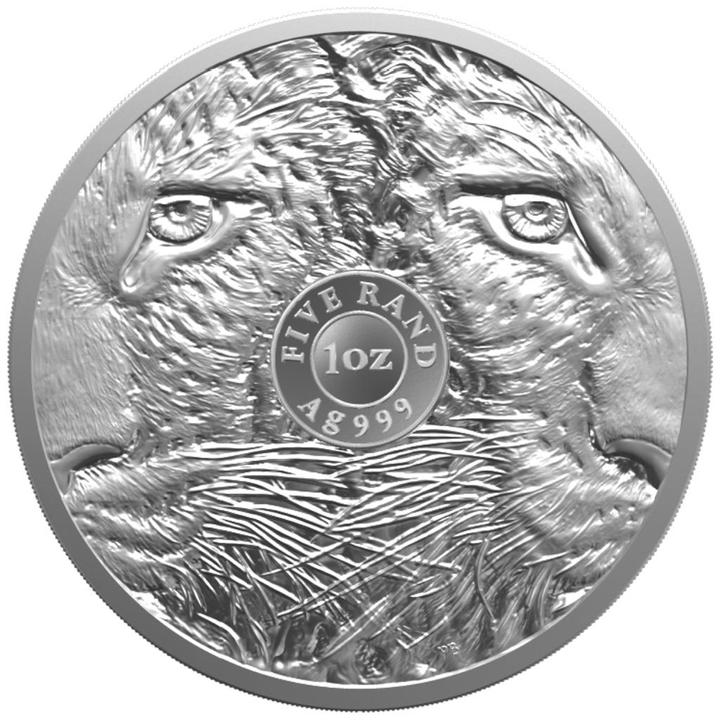 Produktbild South African Mint Silber Leopard 1 oz - Big Five Serie II - 2023 (999, 2023)