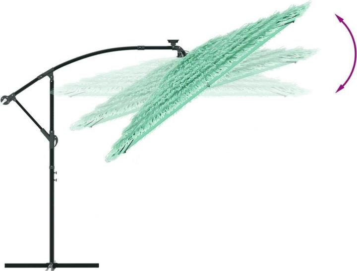 Produktbild VidaXL Sonnenschirm mit mast (2.46 m)